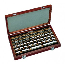 Mitutoyo 516-941-60 Jeu de cales &amp;eacute;talons m&amp;eacute;triques en acier, 103 pi&amp;egrave;ces, classe K-