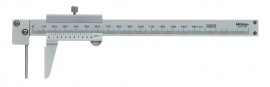 Mitutoyo 536-161 Pied &amp;agrave; coulisse &amp;agrave; vernier m&amp;eacute;trique pour &amp;eacute;paisseur de tube, 0 &amp;agrave; 150 mm-
