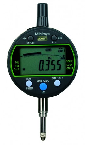 Mitutoyo 543-300-10 Digital Indicator Peak Hold ID-C, lug back, 12.7 mm-
