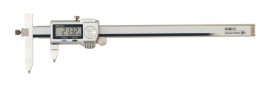 Mitutoyo 573-708 Digital ABS Offset Centerline Caliper, 0.4 to 12" / 10 to 300 mm, thumb roller-