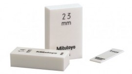 Mitutoyo 613201-531 Cale &amp;eacute;talon rectangulaire individuelle en c&amp;eacute;ramique 1 Grade 0 imp&amp;eacute;rial-