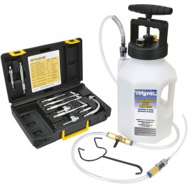 Mityvac MV6410 A Syst&amp;egrave;me de remplissage de liquide ATF, 4.54 L, 10 adaptateurs-