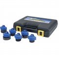 Mityvac MVA4630 Ensemble d'adaptateurs de bouchon de syst&amp;egrave;me de refroidissement pour MV4525 et MV4530, v&amp;eacute;hicules europ&amp;eacute;ens, lot de 6-