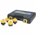 Mityvac MVA4640 Cooling System Cap Adapter Kit for MV4525 and MV4530, 4-piece-
