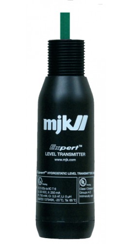 MJK 209996 Expert 3400 Hydrostatic Level Transmitter with 1&amp;quot; NPT thread, 0 to 100', 105' cable-