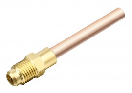 NAVAC F1044 Copper Tube Extension, &amp;frac14;&amp;quot; OD x 3&amp;#8260;16&amp;quot; ID, 5-pack-