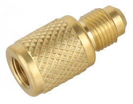 NAVAC F2001 Quick Coupler SAE Female Adapter, &amp;frac14;&amp;quot; SAE male x 5&amp;#8260;16&amp;quot; SAE female-