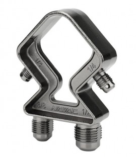 NAVAC FHH4 Support de Tuyau &amp;agrave; Quatre Ports pour Tuyaux de 2 x 1/4&amp;quot; , 1/2&amp;quot; et &amp;frac38;&amp;quot;-