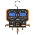 NAVAC N2D72 Flex72 Manifold Gauge with digital display, 72 refrigerants-