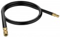 NAVAC NHB2 High Flow Refrigerant Hose with &amp;frac12; to &amp;frac14;&amp;quot; fitting and &amp;frac12;&amp;quot; diameter, 6&#039;, black-
