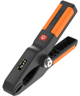 NAVAC NST2 Bluetooth Temperature Clamp with digital display, red/high, myNAVAC™ App-