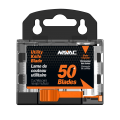 NAVAC PKB50 Lame de couteau utilitaire avec distributeur, paquet de 50-