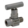 NOSHOK 101-FFC Mini Hard Seat Needle Valve with &amp;frac18; NPT, female to female, steel-