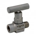 NOSHOK 102-FFC Hard Seat Needle Valve, Female-Female, Steel-