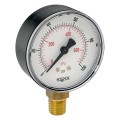 NOSHOK 100 Steel Pressure Gauge, 2&amp;quot; dial, 0 to 100 psi-