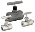 NOSHOK 402-FFS Needle Valve, Hard Seat, 1/4&quot; NPT, Female-Female, 316 SS-
