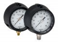 NOSHOK 700 Turret Style Stainless Steel Pressure Gauge, &amp;frac14;&amp;quot; NPT, -30 inHg to 0 to 160 psi-