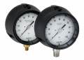 NOSHOK 700 Turret Style Stainless Steel Pressure Gauge, &amp;frac14;&amp;quot; NPT, -30 inHg to 0 psi-