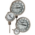 NOSHOK 50-300-040-0/220 F/C 300 Series Industrial Type Bimetal Thermometer with external reset, 0 to 220&amp;deg;F/C-