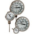 NOSHOK 50-300-040-50/500 F/C 300 Series Industrial Type Bimetal Thermometer with external reset, 50 to 500&amp;deg;F/C-