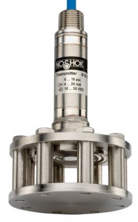 NOSHOK 613-100-1-1-5 Cage-Protected Submersible Level Transmitter, 0 to 100 psig (230.8' H<sub>2</sub>O)-