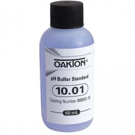 OAKTON 00653-10 Solution tampon pH, pH 10.01, lot de 5-