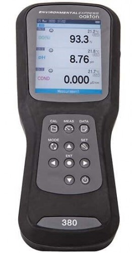 OAKTON 35660-86 WQ380 Waterproof 3-Channel Smart Handheld Meter-