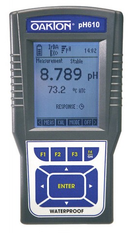 OAKTON PH 610 pH Meter with Calibration-