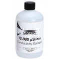 OAKTON WD-00606-10 Conductivity Standard Solution, 12,880&amp;micro;, 1-Pint Bottle-
