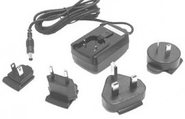 OAKTON WD-35420-72 Universal AC Adapter for OAKTON 150, 450 and 2700 Series Meters, 100/240 VAC-