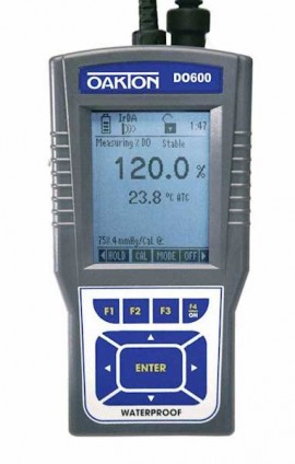 OAKTON WD-35441-02 DO 600 Meter, 32 to 122&amp;deg;F, 0 to 600%-