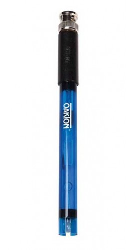 OAKTON WD-35804-10 Epoxy-Body Direct-Connect Flat-Surface Single-Junction pH Electrode, 0.47&quot; Diameter-