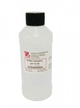 Ohaus 30100440 pH Buffer Solution, pH 12.45, 8.45 oz-