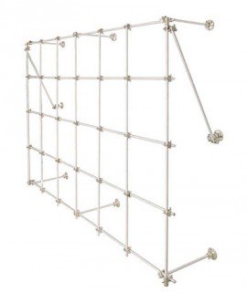 Ohaus 30392326 LabJaws Lab Frame Kit, stainless steel, 48 x 12 x 72&quot;-