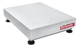 OHAUS 30683703 D150C1L Defender&amp;trade; 3000 Washdown Base, 21.6 x 16.5&amp;quot; (550 x 420 mm), 300 lbs-