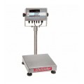 OHAUS D51XW10WR3 Defender 5000 Bench Scale, 25 lbs, 12 x 12&amp;quot; platform-