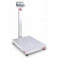 Ohaus D52P125RTV3 Defender 5000 Column-Mount Standard Bench Scale, 250 lbs, 31 x 23&amp;quot; platform-