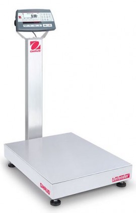 OHAUS D52P125RTX2 Defender 5000 Balance de Banc Multifonctionnelle Standard avec Indicateur en Plastique, 113.4 x 0.005 kg-