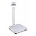 OHAUS D52XW125WQV8 Defender 5000 Balance de banc de lavage &amp;agrave; colonne, 113 kg, plateforme 60 x 60 cm-