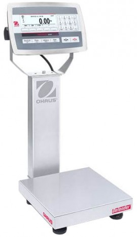 Ohaus D52XW5WQS6 Defender 5000 Multifunctional Bench Scale, 100 lbs, 10 x 10&amp;quot;-
