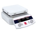 OHAUS e-G52HS07C Plaque Chauffante-agitateur Magn&amp;eacute;tique, 18 x 18 cm, c&amp;eacute;ramique-
