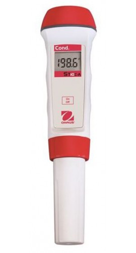 OHAUS ST10C-A Starter Conductivity Pen Meter, 0.0 to 199.9 &amp;micro;s/cm, &amp;plusmn;2.5% FS-