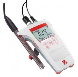 Ohaus ST300 Portable pH Meter, 0 to 14 pH, 0 to 100&amp;deg;C-