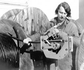 Olympic 1700-SO-F-PO Cable Measurer with payout counter and side opening, feet-