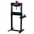 Omega Lift 60253 Presse d'atelier hydraulique avec pompe manuelle, 25 ton-
