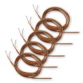 Omega 5TC Series Ready-Made Insulated Thermocouple, type T, PFA, 30 AWG, 72&amp;quot;, 5-pack-