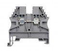 Omega AVK-2 .5/4T Bloc de jonction de travers&amp;eacute;e, 20 A, 26 &amp;agrave; 12 AWG, 6 mm, gris-