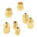 Omega BRLK-M60-12 Compression Fitting, 1/2" NPT male, brass-