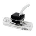 Omega BV2000TRN250B Turbine Flow Meter, 1 LPM to 25 LPM, 3/8" NPT Male, 1 m Cable-