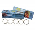 Omega CHAL-003-BW Fine Gauge Bare Wire Thermocouple Elements with stripped leads and butt-welded, type K, 12&amp;quot;-